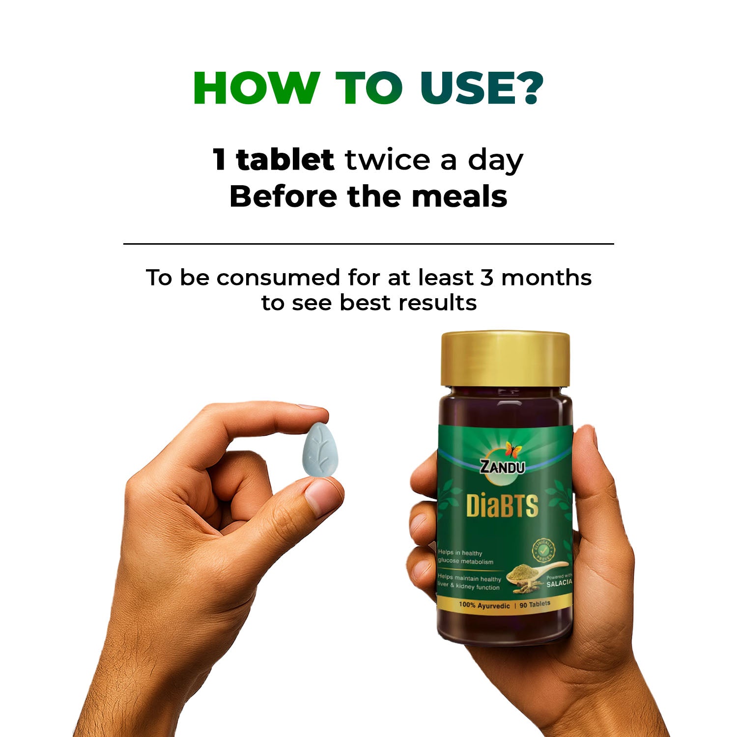 Zandu DiaBTS  Tablets