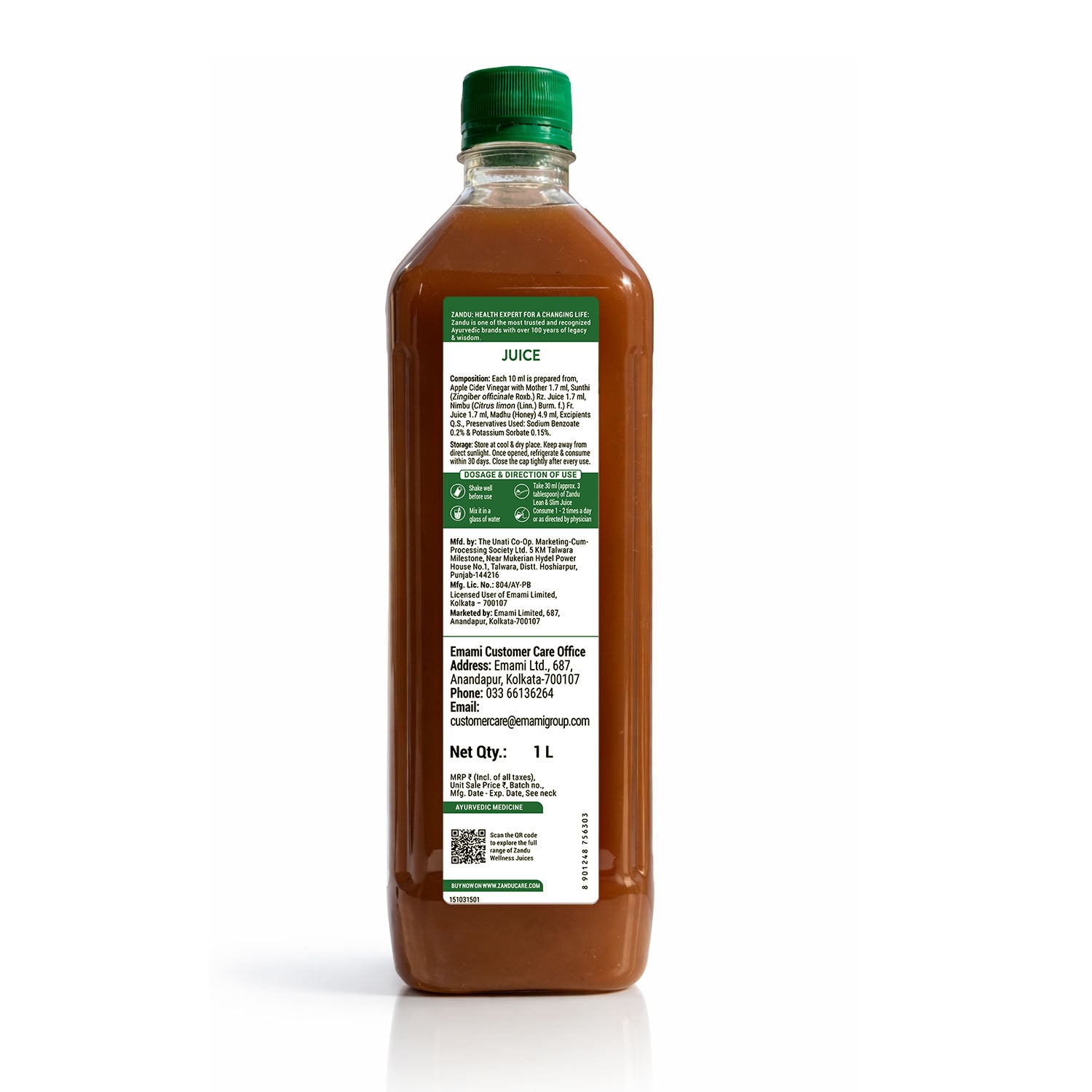 Lean & Slim Weight Management ACV-Lemon-Honey Juice