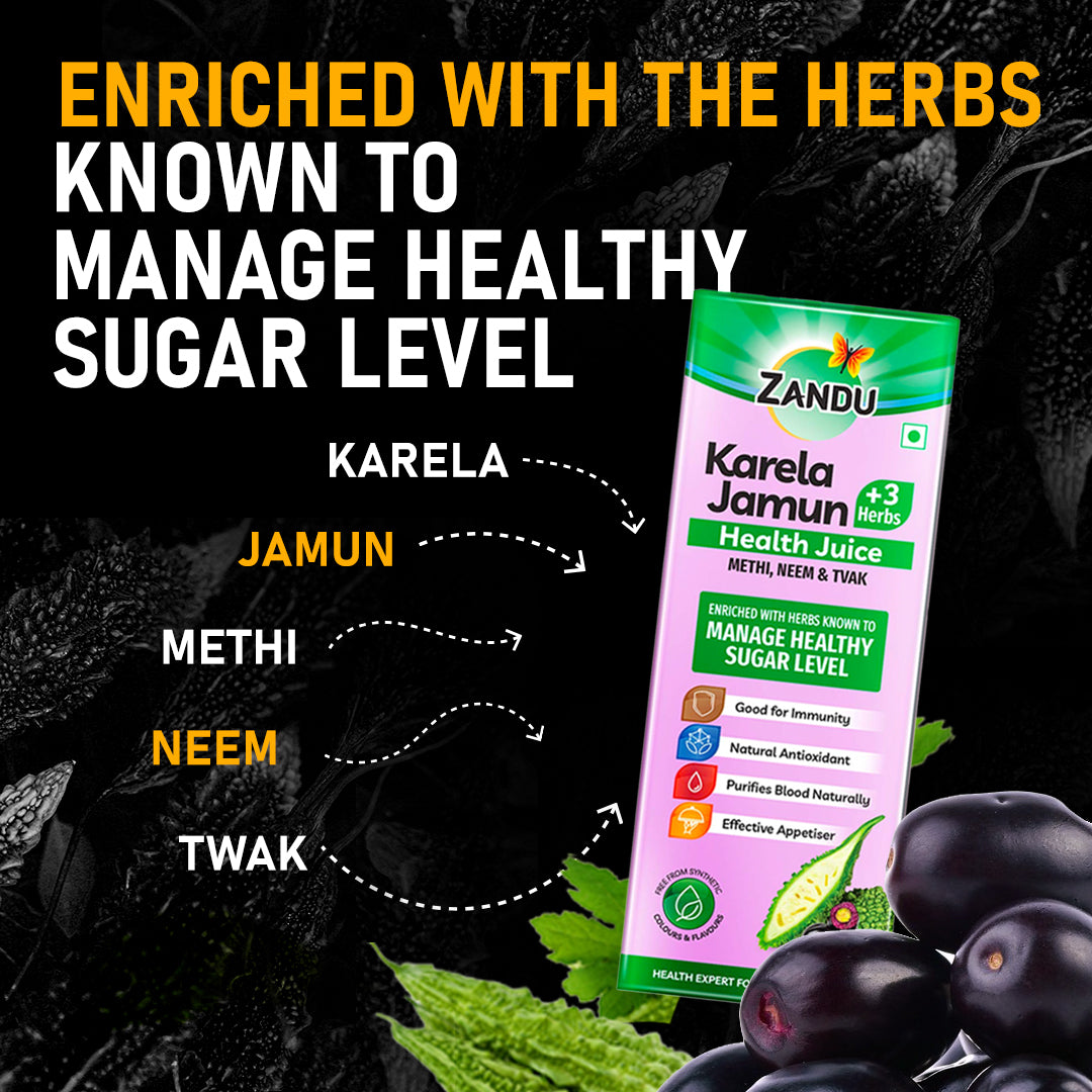 Zandu Karela Jamun Juice