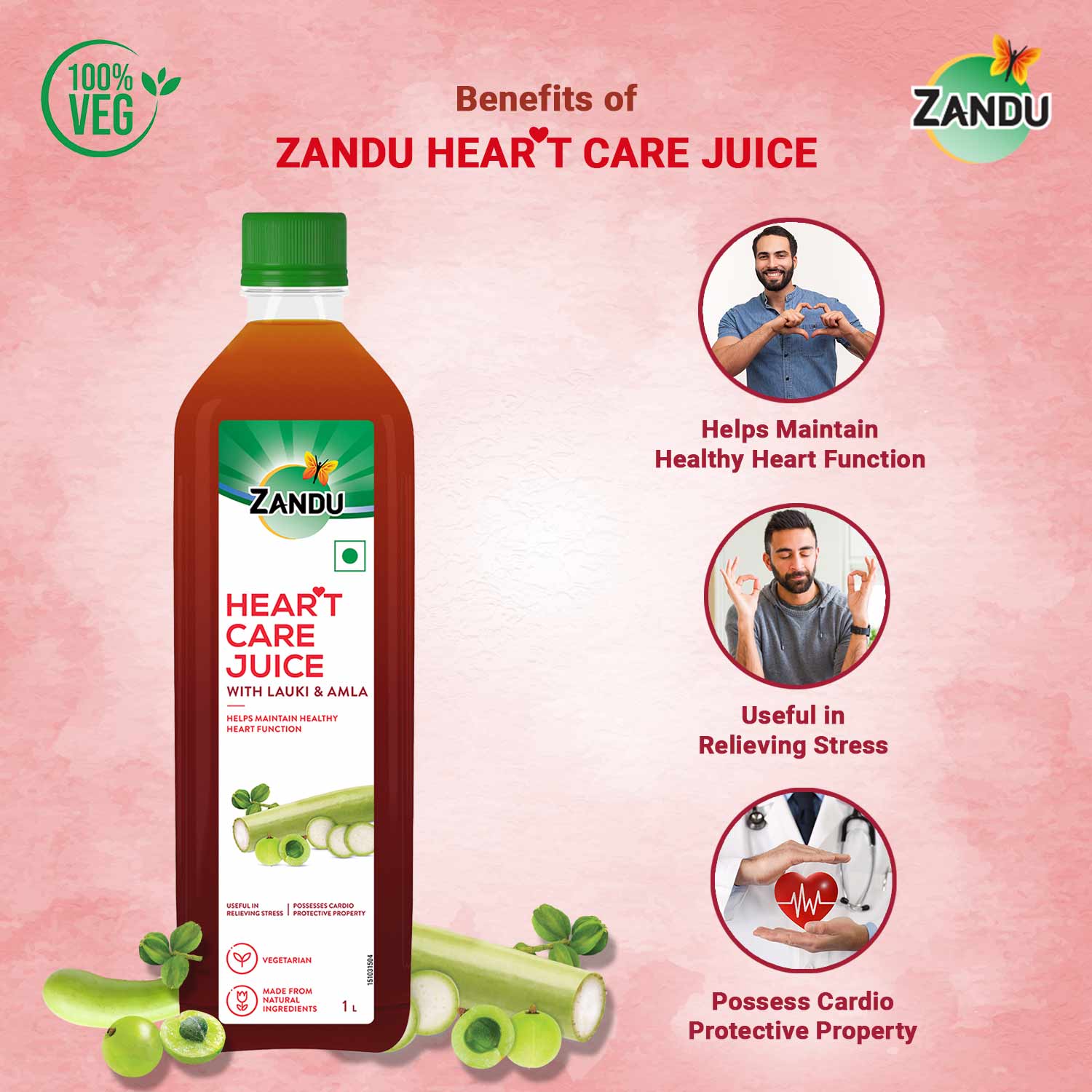 Zandu Hear❤t Care Juice