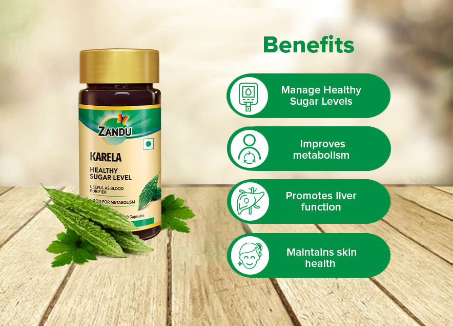 Zandu Karela Capsule benefits