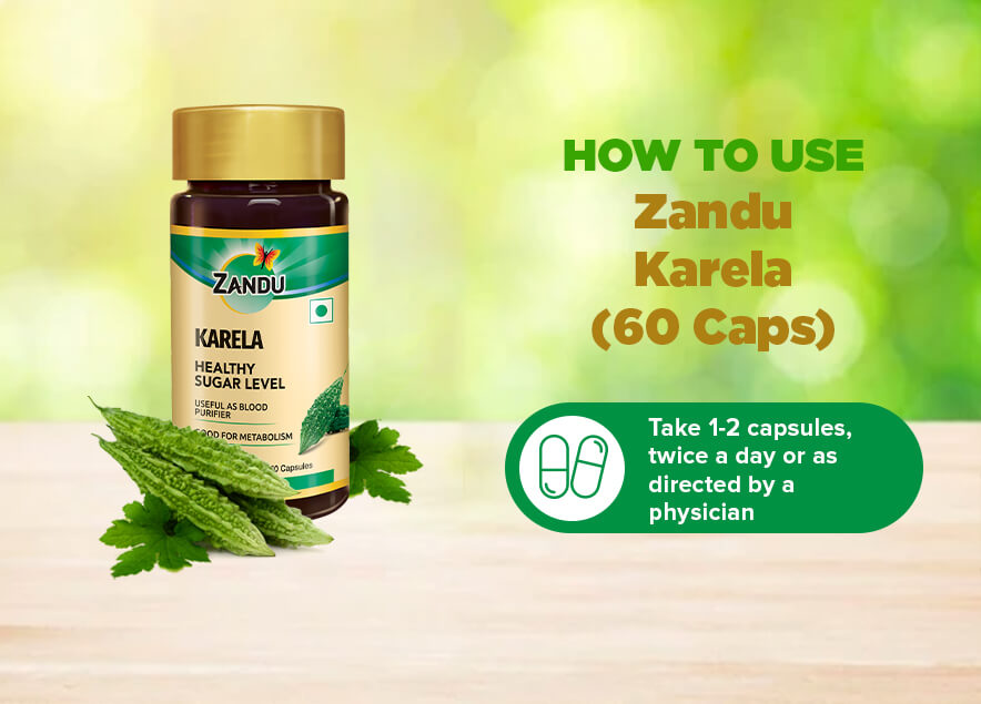  How to use Zandu Karela Capsule?