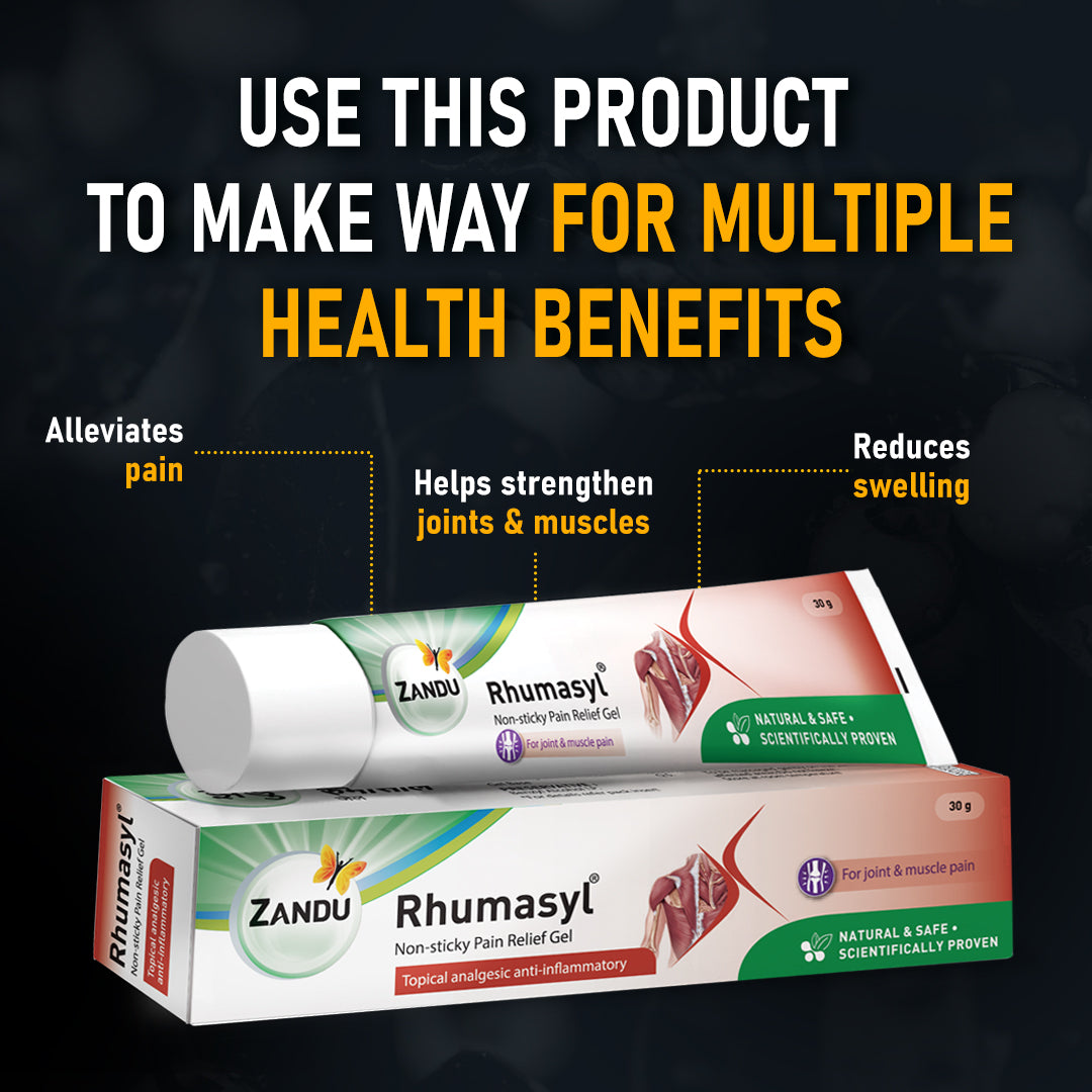 Rhumasyl Joint Pain Relief Gel benefits 