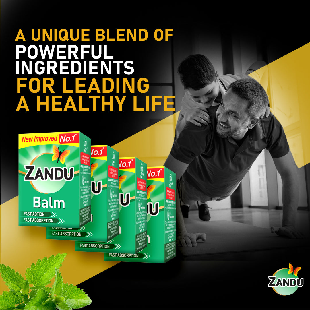 Zandu Balm (8ml) (Pack of 4)