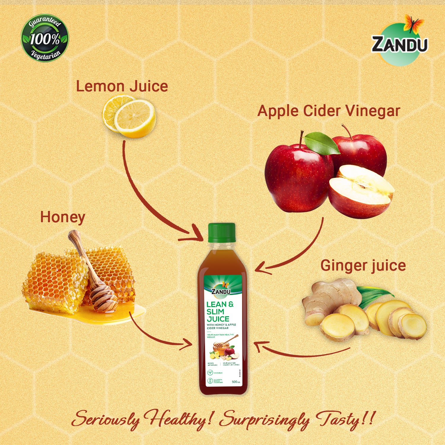 Zandu Lean & Slim Juice (500ml)