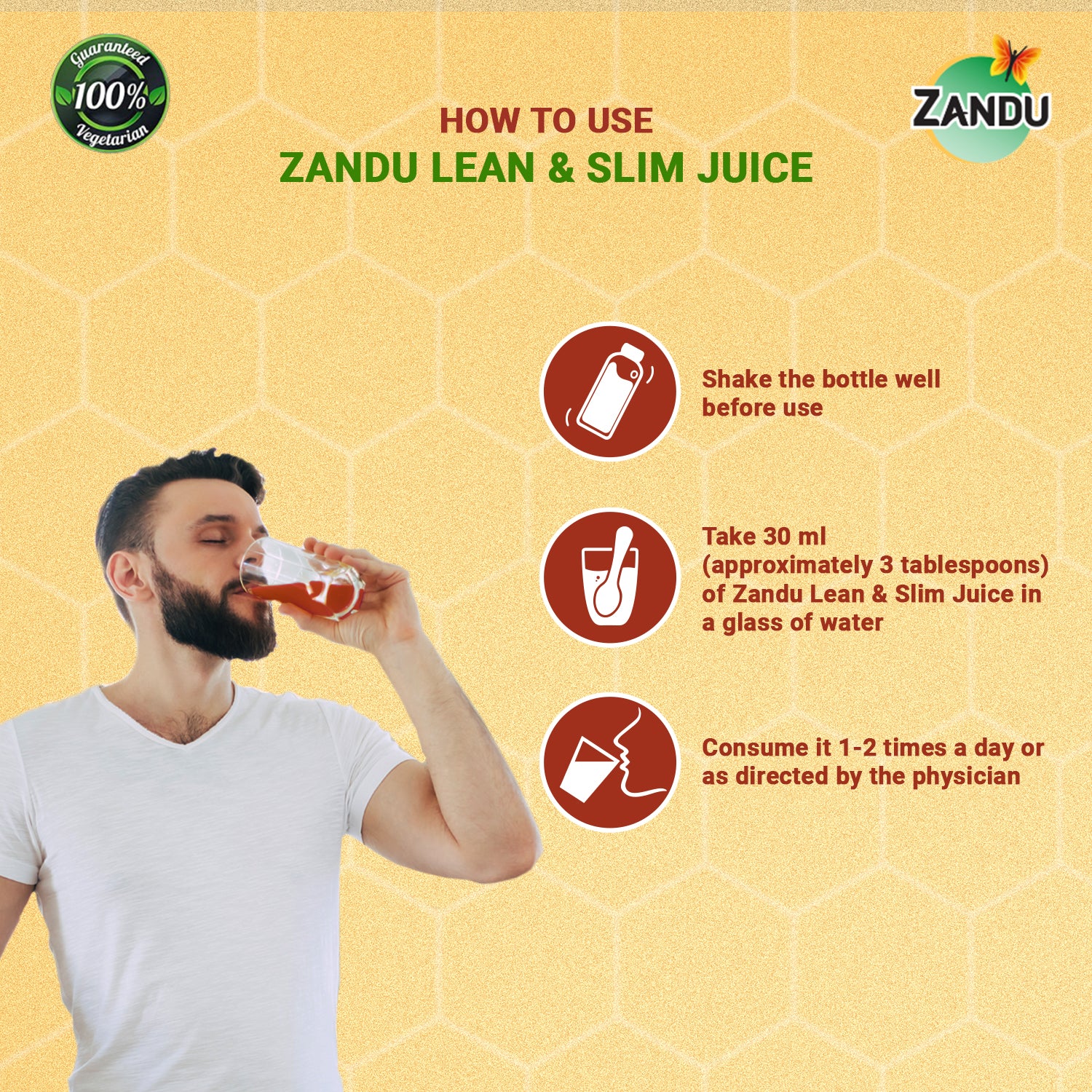 Zandu Lean & Slim Juice (500ml)