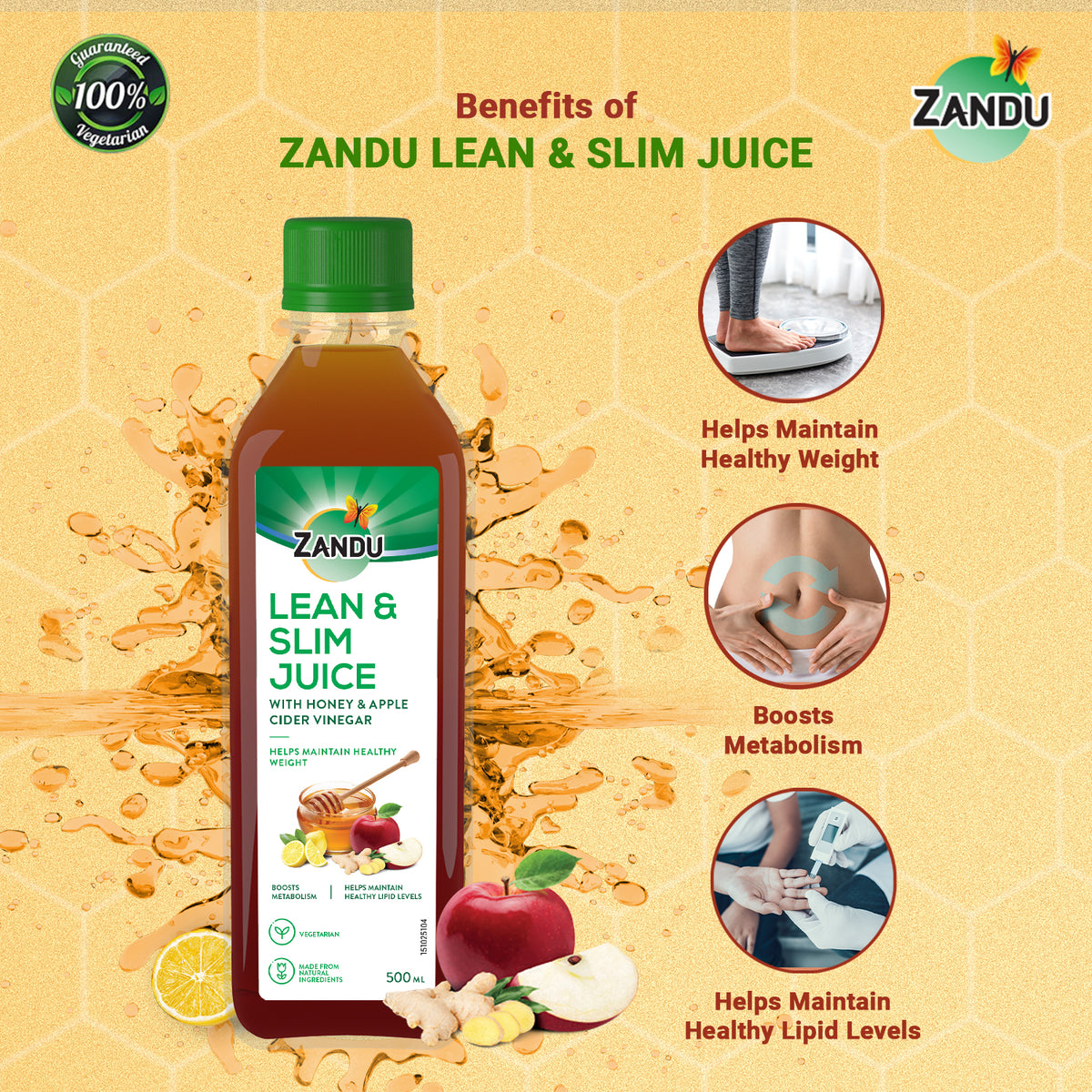 Zandu Lean & Slim Juice (500ml)