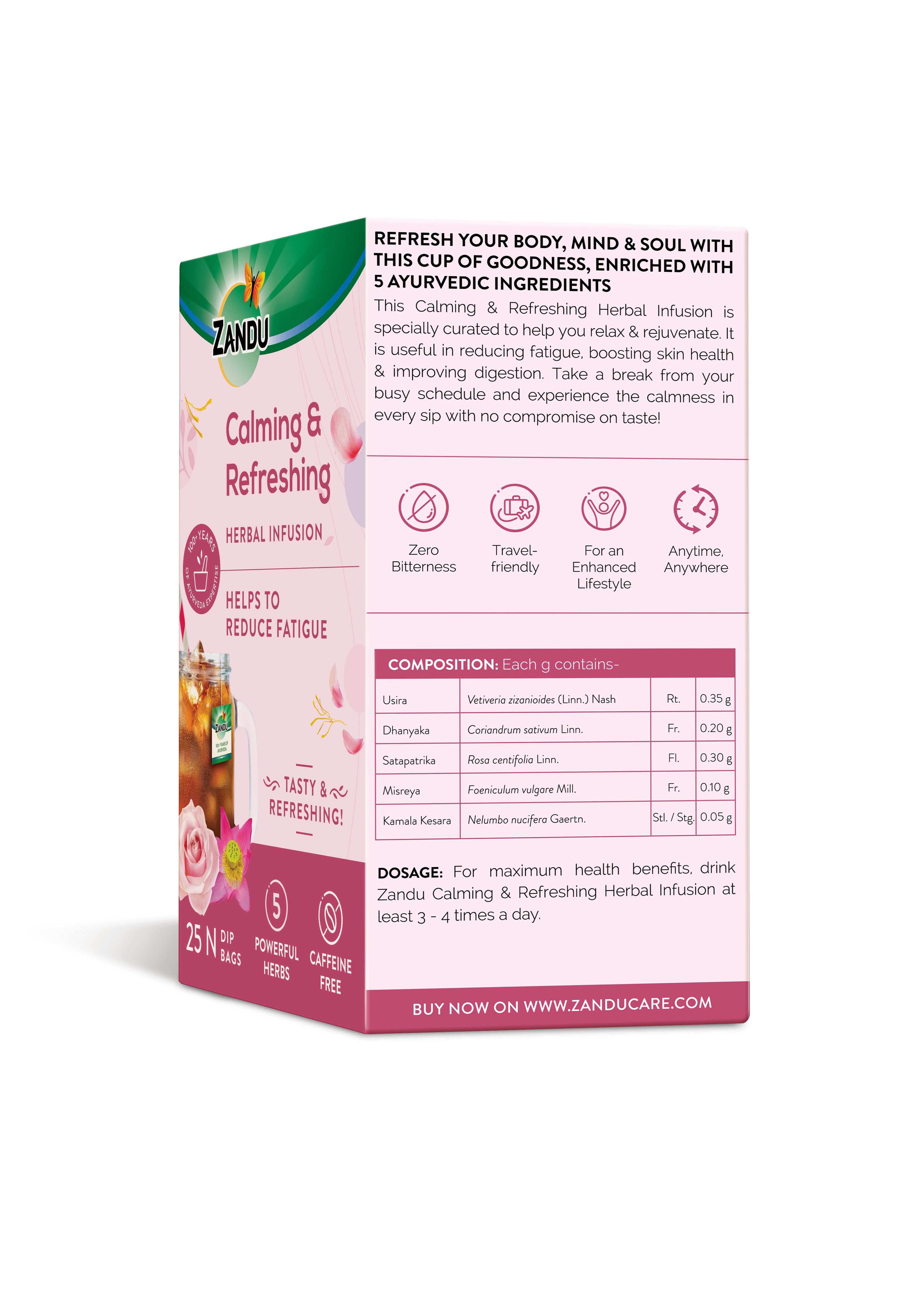 Zandu herbal ice tea