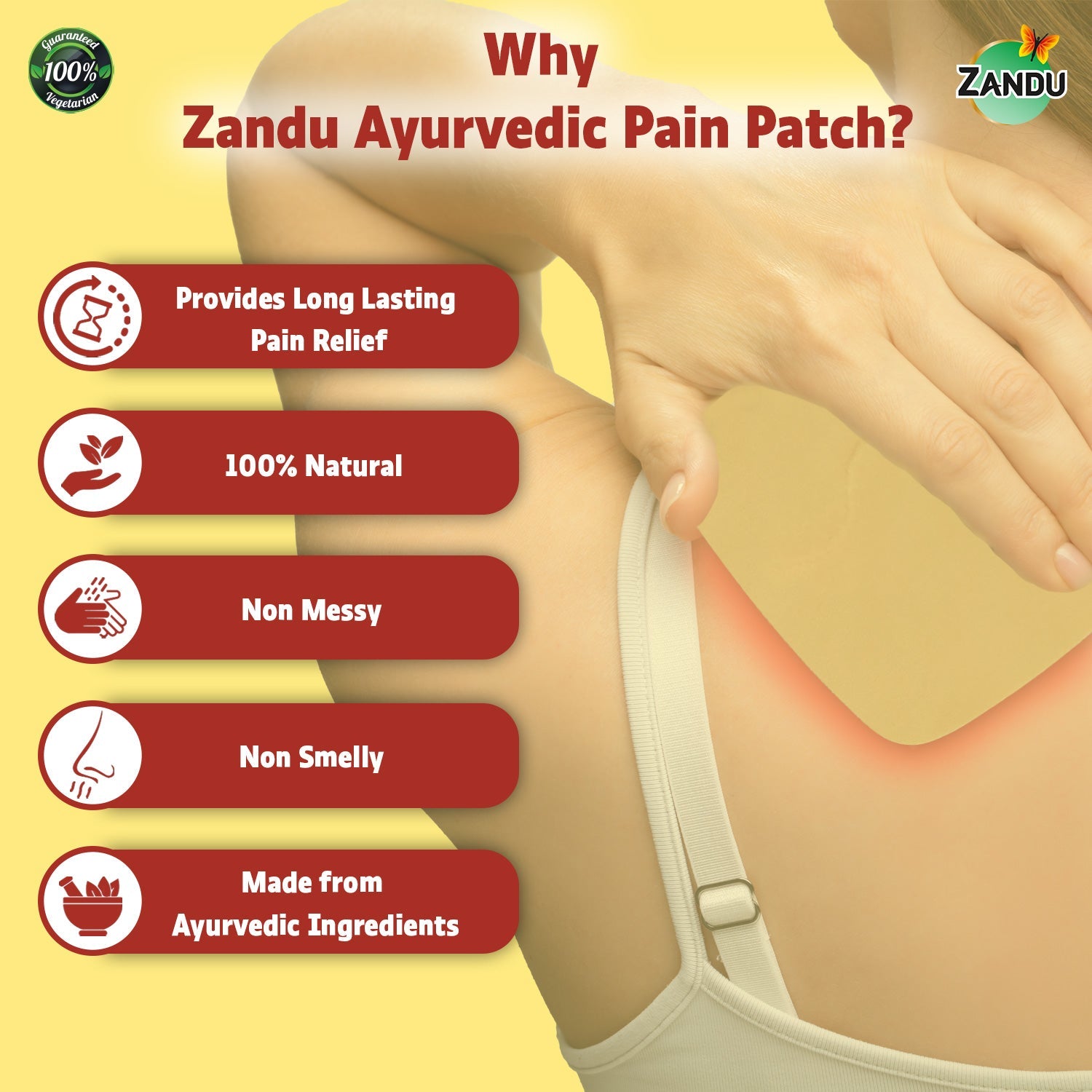 Zandu Pain Relief Patch